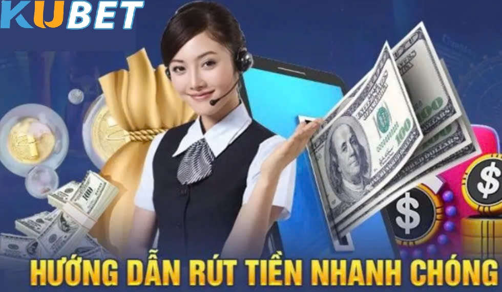 Tiến hành Rút Tiền Kubet77